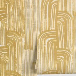 Lulu And Georgia Crescent Wallpaper By Kelly Wearstler