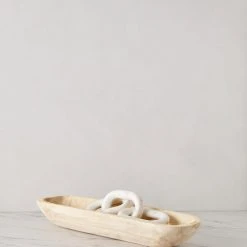 Lulu And Georgia Giotto Wood Bowl Earth Tones