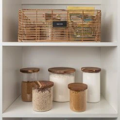 Lulu And Georgia Glass Jars (Set Of 2) By NEAT Method 11 Lulu And Georgia Glass Jars (Set Of 2) By NEAT Method