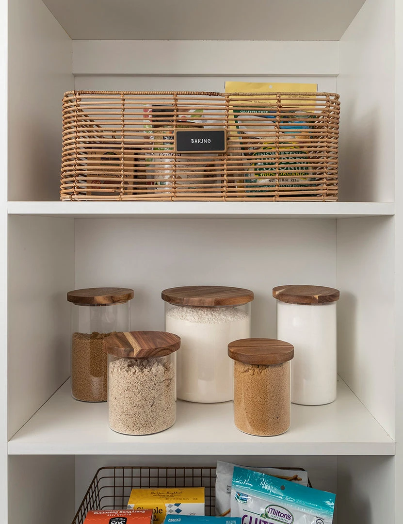 Lulu And Georgia Glass Jars (Set Of 2) By NEAT Method 6 Lulu And Georgia Glass Jars (Set Of 2) By NEAT Method