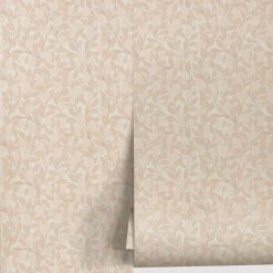 Lulu And Georgia Muted Pastels Lemons Grasscloth Wallpaper By Nathan Turner