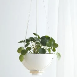 Lulu And Georgia Nilou Hanging Planter + Pot New