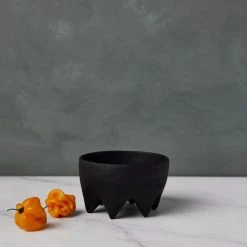 Lulu And Georgia Alyson Fox Cast Iron Footed Bowl By Hawkins New York