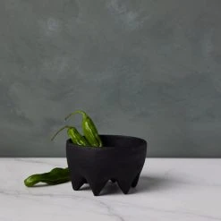 Lulu And Georgia Alyson Fox Cast Iron Footed Bowl By Hawkins New York