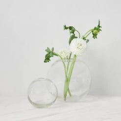 Lulu And Georgia Hawkins New York Aurora Sphere Vase Mossy Greens