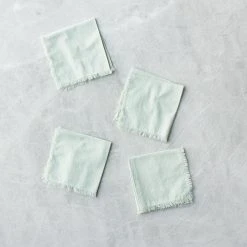 Lulu And Georgia Hawkins New York Essential Cotton Cocktail Napkins (Set Of 4)