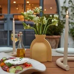 Lulu And Georgia Arc Candle Holder (Set Of 4) By SIN Curved + Rounded