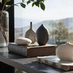 Lulu And Georgia Varying Maple Wood Bud Vases, Medium (1) By Namu Home Goods