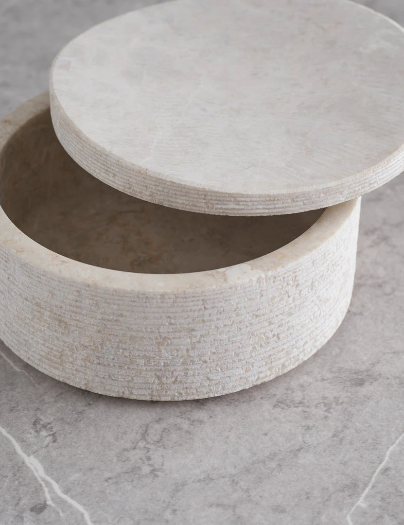 Lulu And Georgia Limestone Bath Accessories By Kassatex 6 Lulu And Georgia Limestone Bath Accessories By Kassatex