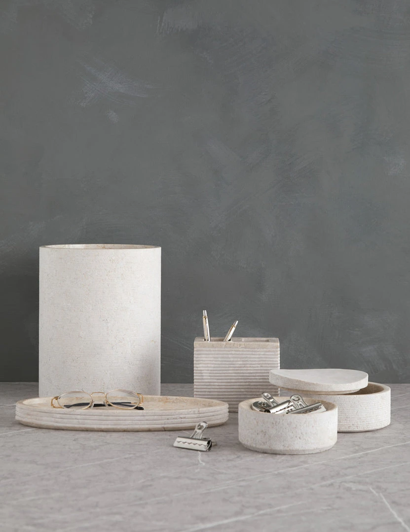 Lulu And Georgia Limestone Bath Accessories By Kassatex 41 Lulu And Georgia Limestone Bath Accessories By Kassatex