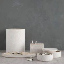 Lulu And Georgia Limestone Bath Accessories By Kassatex 93 Lulu And Georgia Limestone Bath Accessories By Kassatex