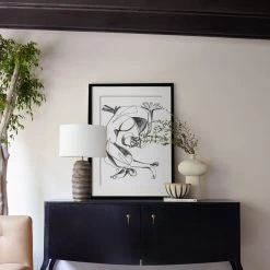 Lulu And Georgia 'Stretch' Print By Adrian Brandon Walls