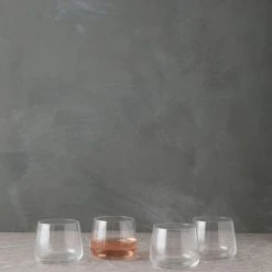 Lulu And Georgia New Metropolitan Stemless Wine Glasses (Set Of 4) By LSA International