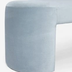 Lulu And Georgia Bouclé + Textural Fabric Mikhail Bench