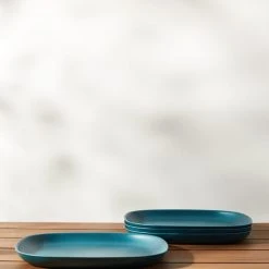 Lulu And Georgia Pia Bamboo Dinner Plate (Set Of 4) Outdoor Collection