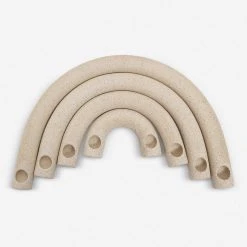 Lulu And Georgia Arc Candle Holder (Set Of 4) By SIN Curved + Rounded