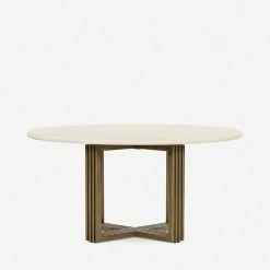 Lulu And Georgia Kianni Round Dining Table Curved + Rounded
