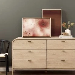 Lulu And Georgia Walls 'Neutral Abstract No. 12' Wall Art By Visual Contrast