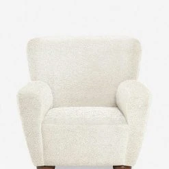 Lulu And Georgia Bouclé + Textural Fabric Avery Accent Chair
