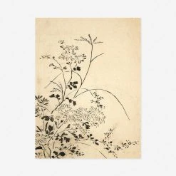 Lulu And Georgia 'Autumn Flowers And Grasses' Print By Miyazaki Yūzen