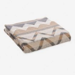 Lulu And Georgia Earth Tones Everly Throw, Multicolor