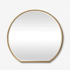 Lulu And Georgia Alexandra Mirror Curved + Rounded