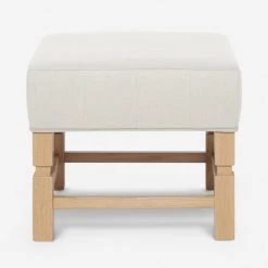 Lulu And Georgia Earth Tones Ambleside Ottoman By Ginny Macdonald