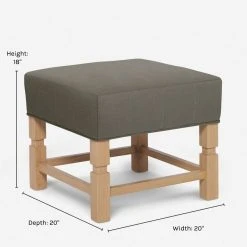 Lulu And Georgia Earth Tones Ambleside Ottoman By Ginny Macdonald 47 Lulu And Georgia Earth Tones Ambleside Ottoman By Ginny Macdonald