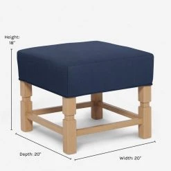 Lulu And Georgia Earth Tones Ambleside Ottoman By Ginny Macdonald 62 Lulu And Georgia Earth Tones Ambleside Ottoman By Ginny Macdonald