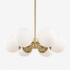 Lulu And Georgia Annetta Chandelier Curved + Rounded