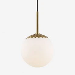 Lulu And Georgia Curved + Rounded Annetta Pendant Light