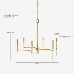 Lulu And Georgia Arteriors Auburn Chandelier