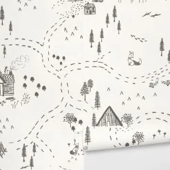Lulu And Georgia Through The Woods Wallpaper By Rylee + Cru Walls