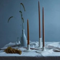 Lulu And Georgia Ceramic Taper Candle Holder
