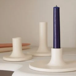 Lulu And Georgia Ceramic Taper Candle Holder