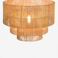 Lulu And Georgia Chavette Chandelier, Natural