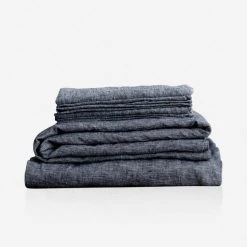 Lulu And Georgia Linen Bedding, Sheet Set By Cultiver 33 Lulu And Georgia Linen Bedding, Sheet Set By Cultiver