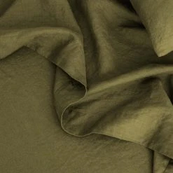 Lulu And Georgia Muted Pastels Cultiver Linen Bedding, Flat Sheet