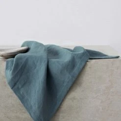 Lulu And Georgia Cultiver Linen Table Napkins (Set Of 4) Malene Barnett Kindred Collection