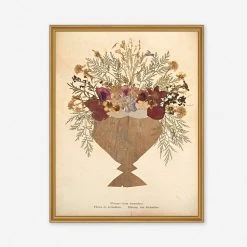 Lulu And Georgia 'Flowers From Jerusalem' Wall Art By Boulos Earth Tones