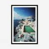 Lulu And Georgia Walls 'Eden-Roc Pool' Photography Print By Slim Aarons
