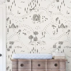 Lulu And Georgia Through The Woods Wallpaper By Rylee + Cru Walls