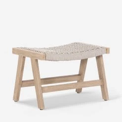 Lulu And Georgia Ylva Indoor / Outdoor Ottoman Outdoor Collection