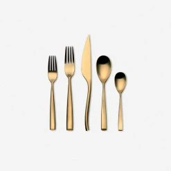 Lulu And Georgia Marcello Flatware 5-Piece Set Kitchen + Dining
