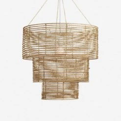 Lulu And Georgia Minna Chandelier Earth Tones