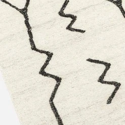 Lulu And Georgia Moroccan Flatweave Rug, Black And Natural By Sarah Sherman Samuel Sarah Sherman Samuel Collection 19 Lulu And Georgia Moroccan Flatweave Rug, Black And Natural By Sarah Sherman Samuel Sarah Sherman Samuel Collection