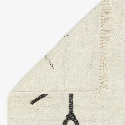 Lulu And Georgia Moroccan Flatweave Rug, Black And Natural By Sarah Sherman Samuel Sarah Sherman Samuel Collection 20 Lulu And Georgia Moroccan Flatweave Rug, Black And Natural By Sarah Sherman Samuel Sarah Sherman Samuel Collection