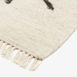 Lulu And Georgia Moroccan Flatweave Rug, Black And Natural By Sarah Sherman Samuel Sarah Sherman Samuel Collection 18 Lulu And Georgia Moroccan Flatweave Rug, Black And Natural By Sarah Sherman Samuel Sarah Sherman Samuel Collection