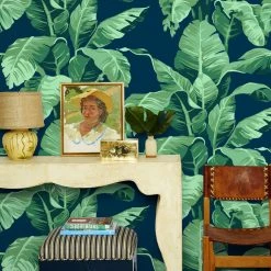 Lulu And Georgia Earth Tones Pacifico Palm Peel + Stick Wallpaper By Nathan Turner