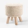 Lulu And Georgia Petit Trou Stool Curved + Rounded